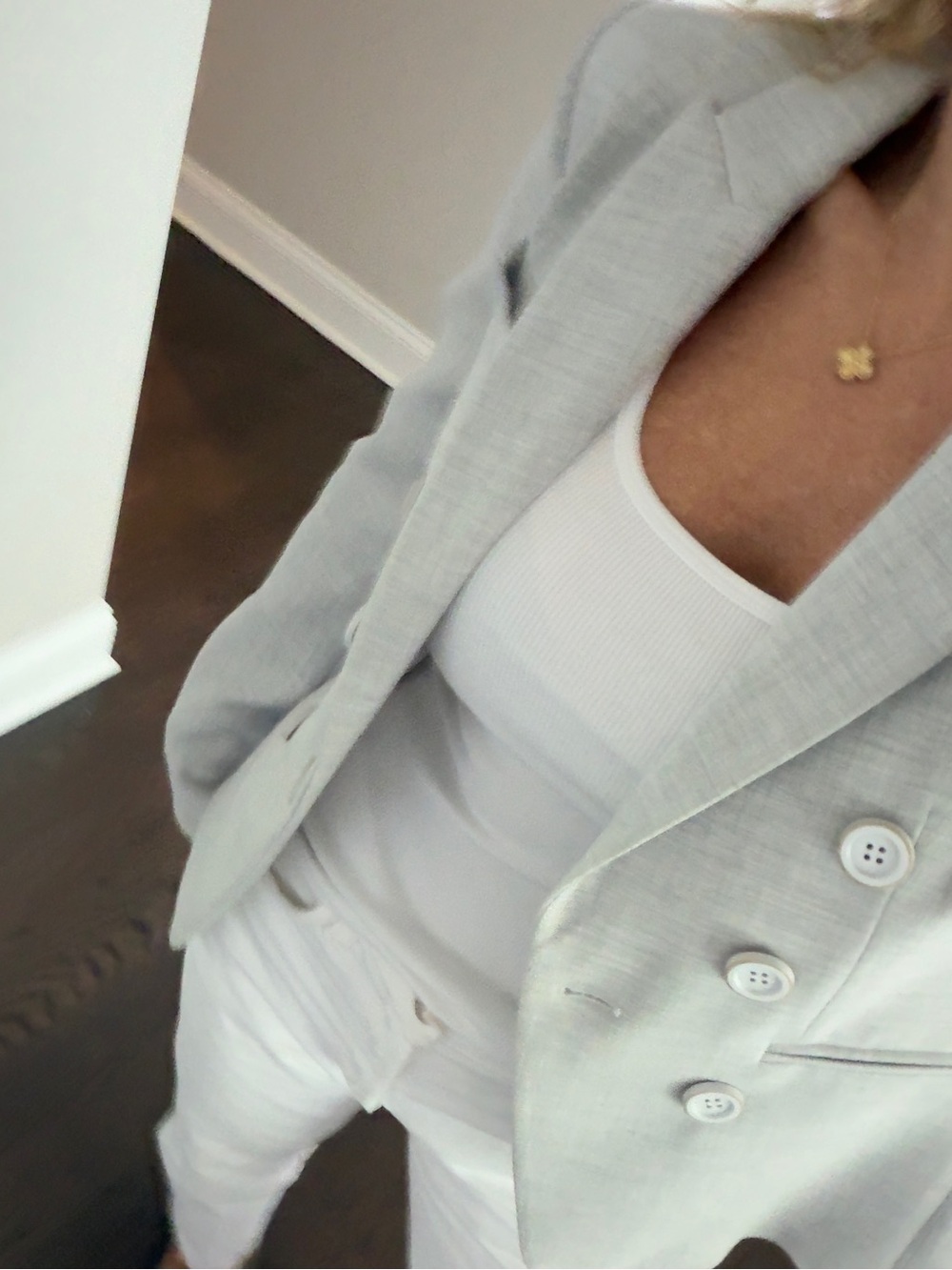 Veronica Beard dicky blazer Gray size 4 - Picture 3 of 16